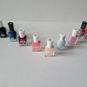 Sorted nail polish